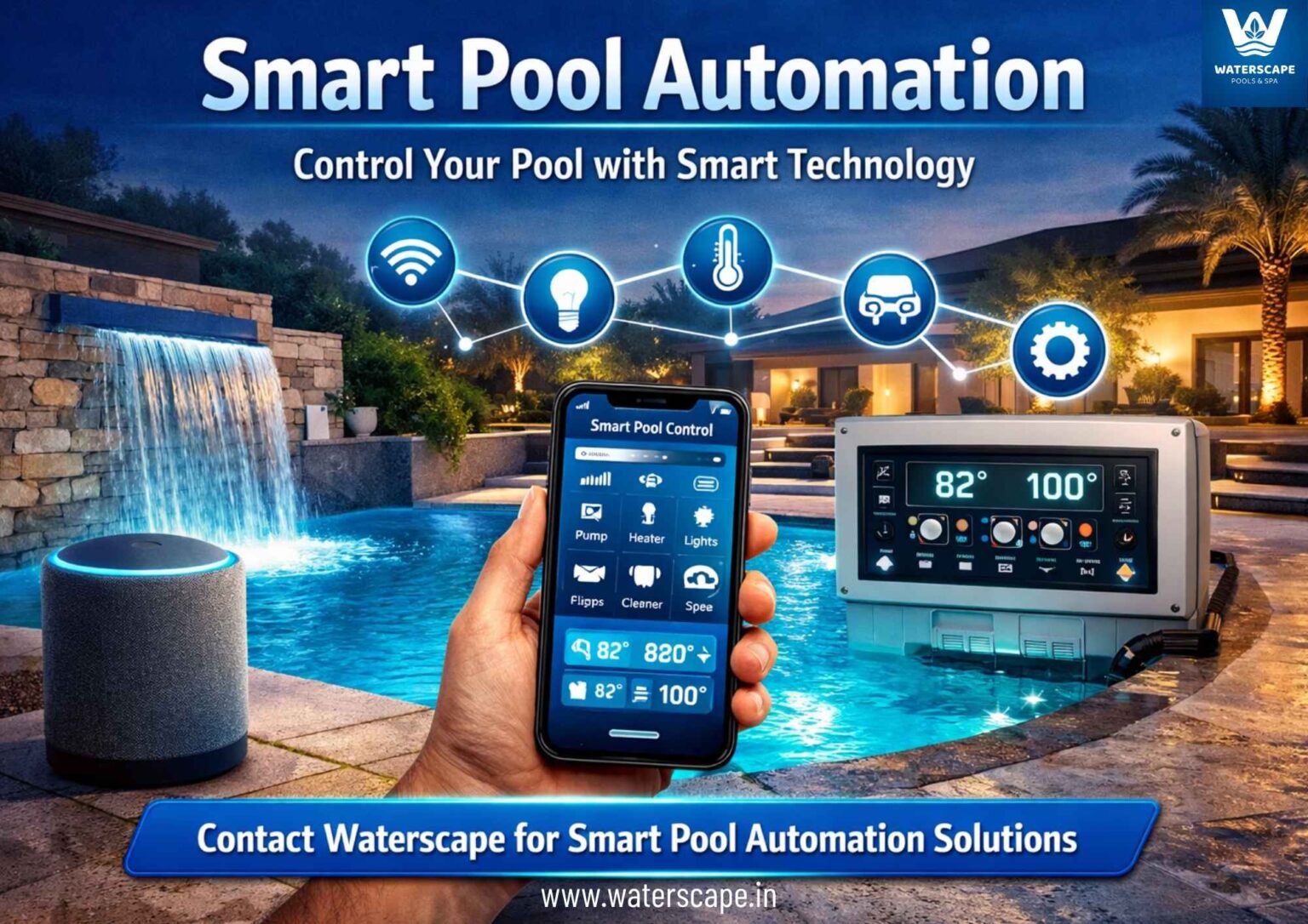 Smart Pool Automation Systems | Control Your Pool with Technology